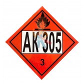 ЗПУ Союз - Знак опасности АК 305